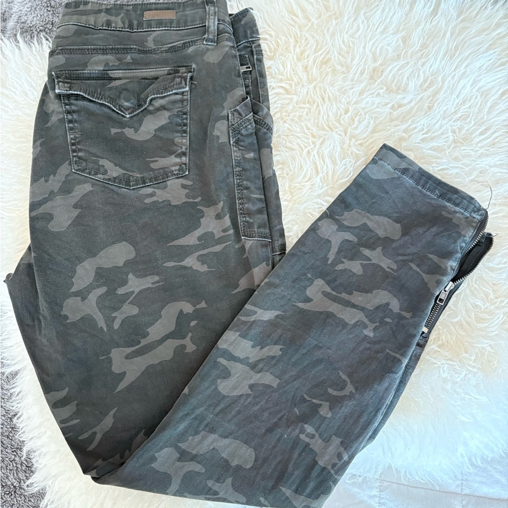 Kut from the Kloth Gray Camo Pants - Picture 3 of 5